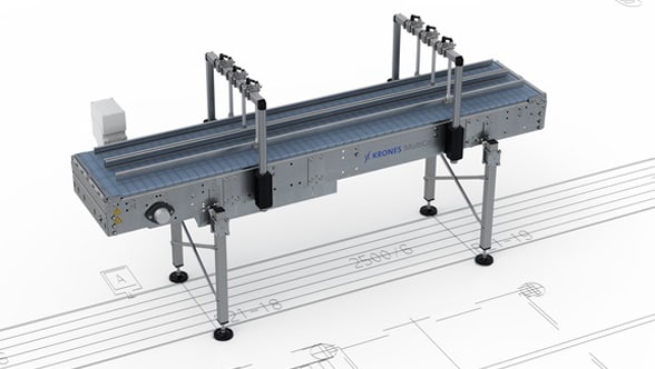 MultiCo pack conveyor