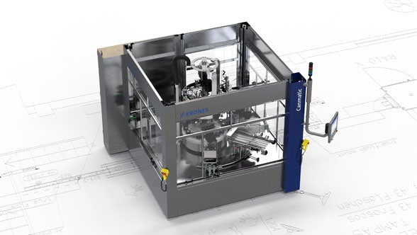 Krones Canmatic für die Rundum-Etikettierung