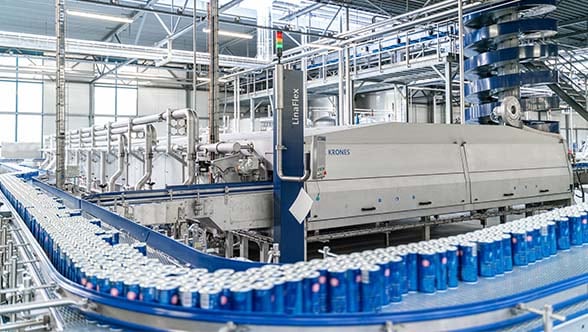 LinaFlex tunnel pasteuriser