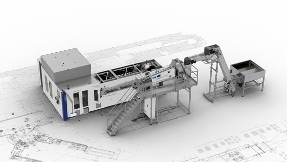 High-performance blow moulder Contiform Heatset