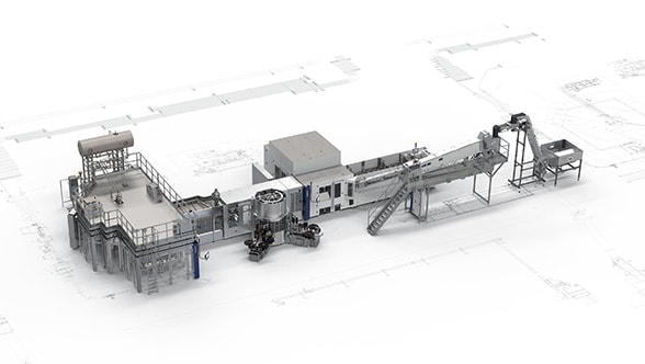 ErgoBloc L wet-section block