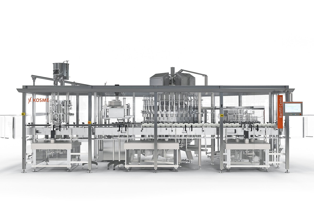 Além de flexibilidade de aplicação em termos de embalagens, máquina da subsidiária da Krones na Itália oferece capacidade de envase para diferentes produções