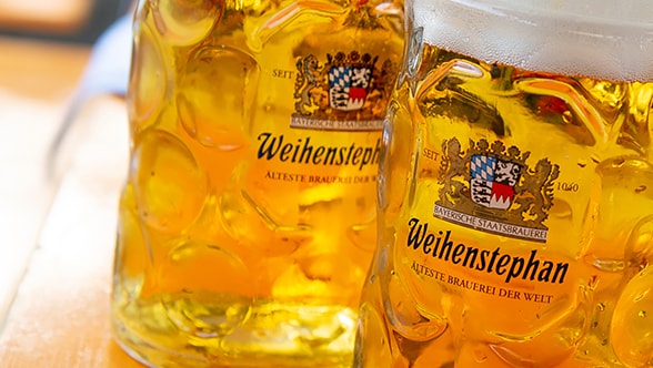 Primera cerveza Weihenstephaner filtrada sin kieselgur