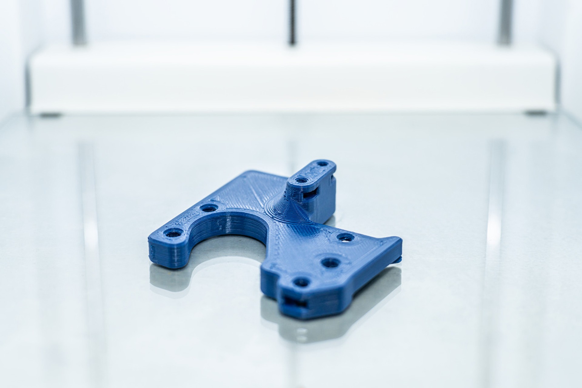 3D-gedruckte Haltevorrichtung für Schneidmesser im Packer