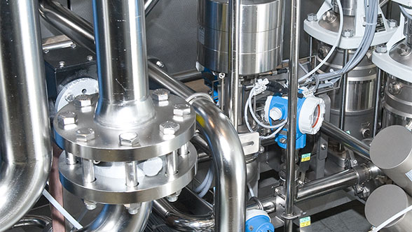 Produkt-UHT-Anlage VarioAsept J