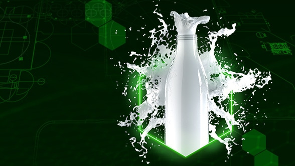¿Cuándo es sostenible la botella de vidrio retornable para la leche?