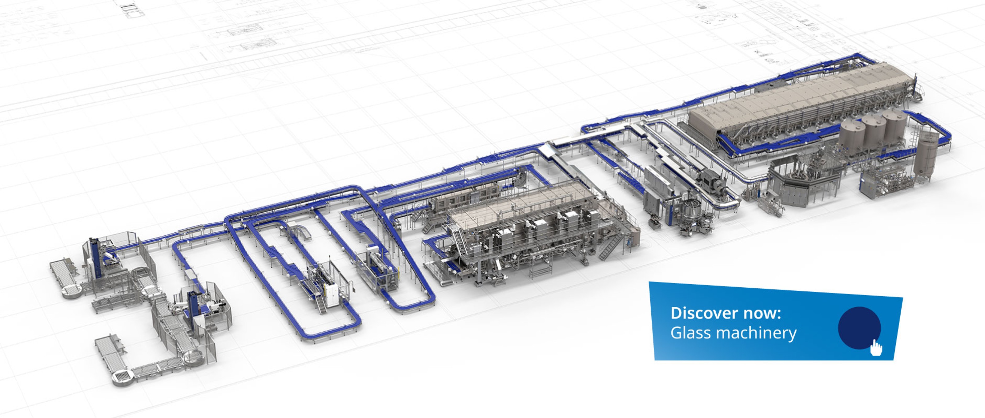 Representative reusable glass line