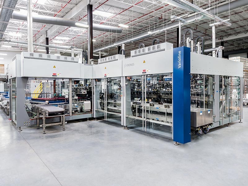 Variedad flexible de embalajes en el «House of Krones»