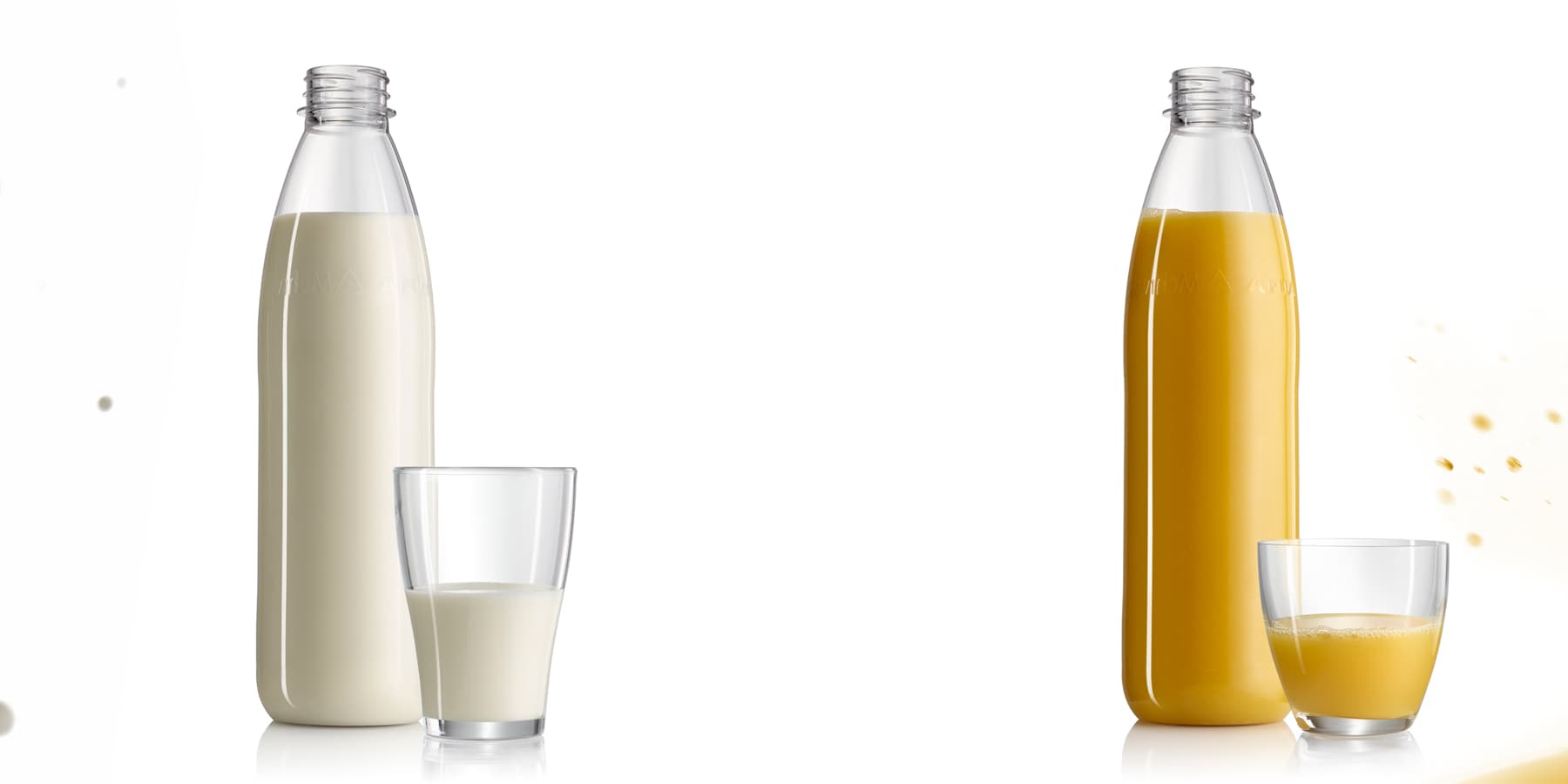 Projeto realizado entre as empresas permite o envase de sucos e bebidas lácteas com elevada segurança microbiológica