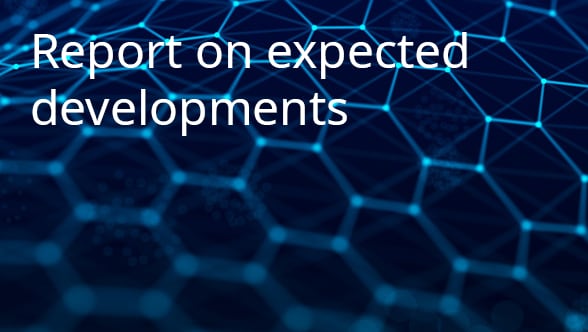 Report on expected developments